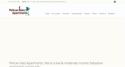 Desktop Screenshot of pelicanisles.com